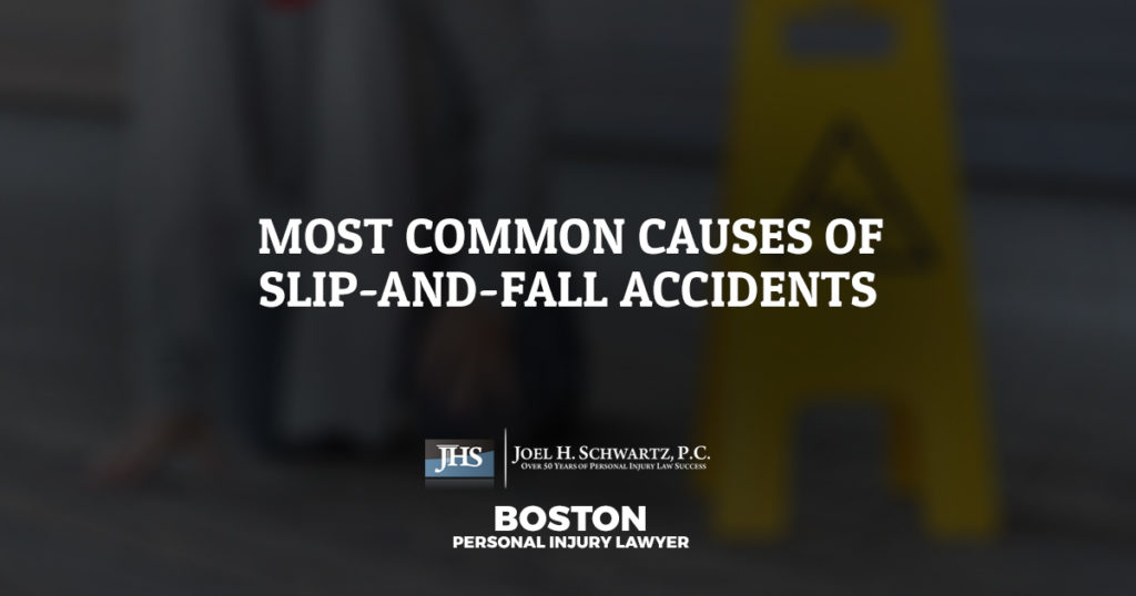 Most Common Causes of Slip-and-Fall Accidents
