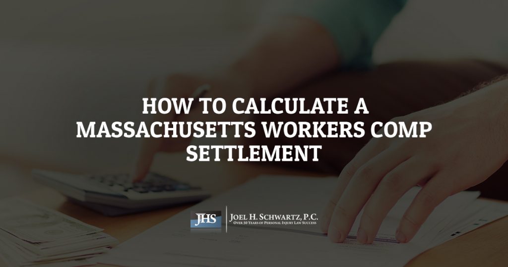 How to Calculate a Massachusetts Workers Comp Settlement
