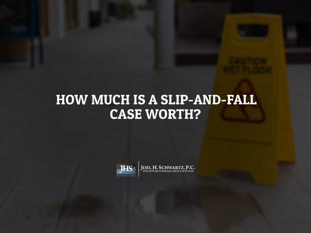 How Much Is a Slip-and-Fall Case Worth?